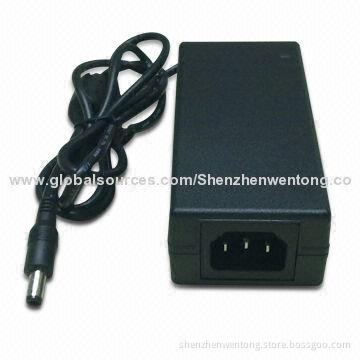 AC/DC Adapter for Notebooks, 60W Output Power, Measures 120 x 53 x 32mm